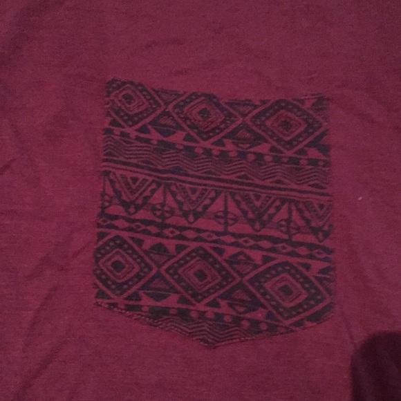 1/2 Sleeve Maroon blouse - Picture 2 of 5